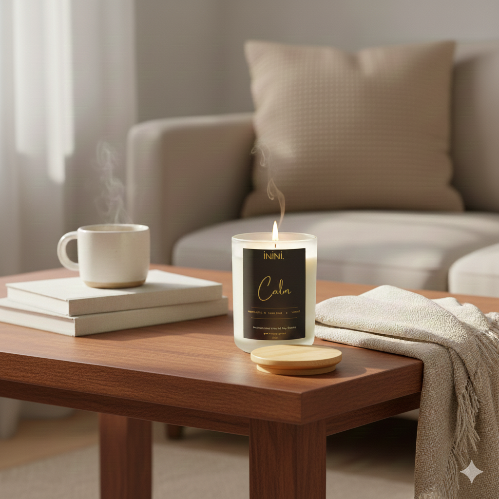 Calm Scented Soy Candle