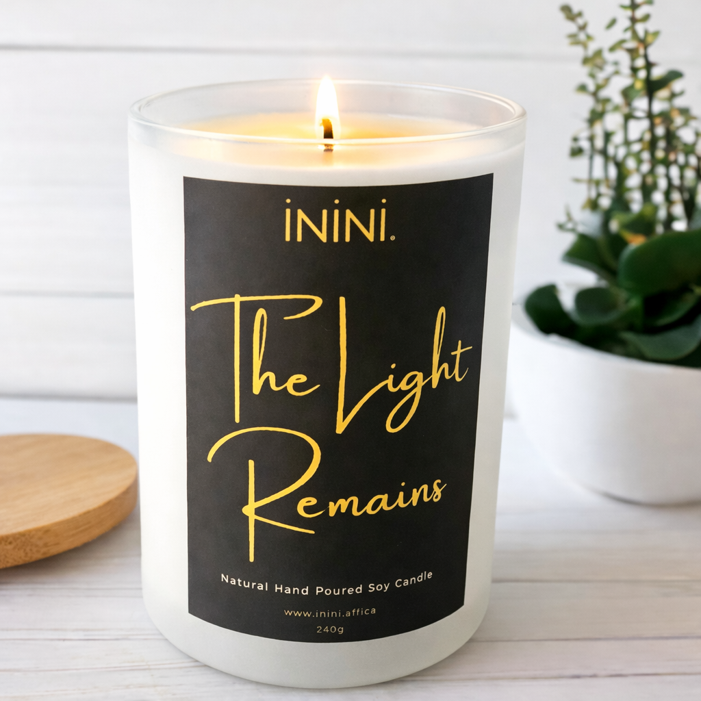 THE LIGHT REMAINS Scented Soy Candle