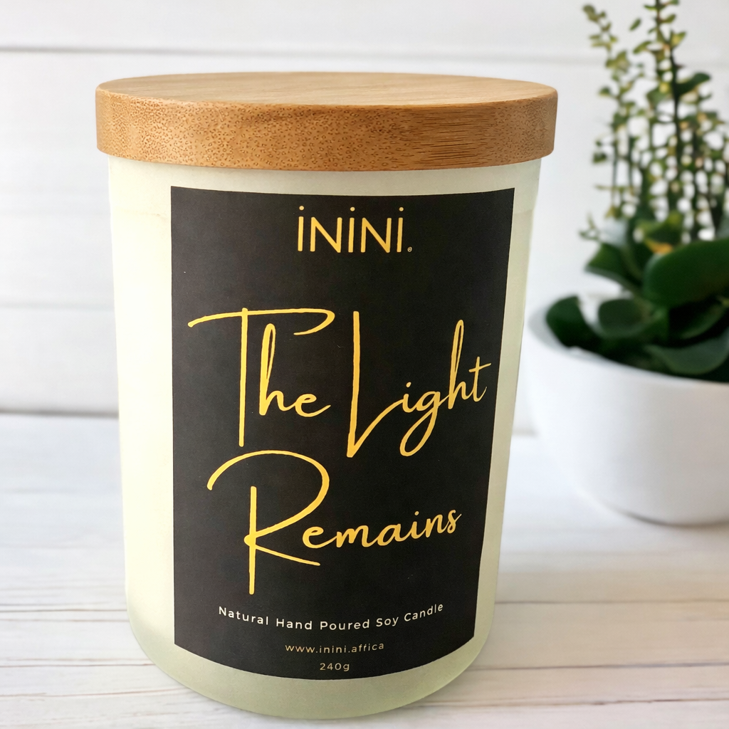 THE LIGHT REMAINS Scented Soy Candle