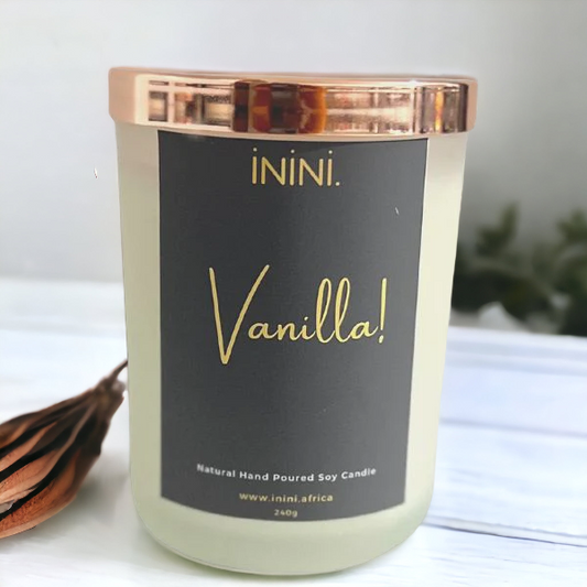 Vanilla! Scented Soy Candle
