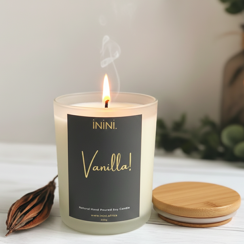 Vanilla Scented Soy Candle